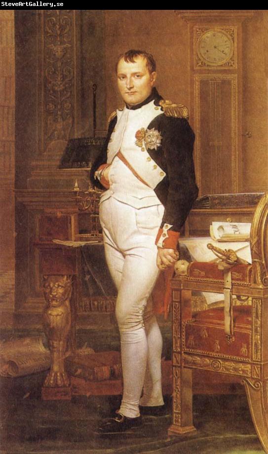 Jacques-Louis David Napoleon in his Study